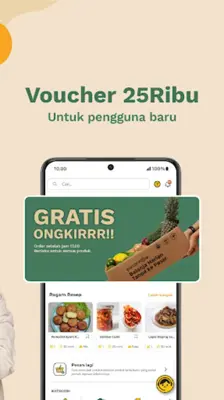 Pasarnow - Beli Sayur Online android App screenshot 0